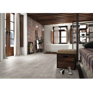 Gạch ốp tường Tây Ban Nha 23x120cm màu ghi GBA01