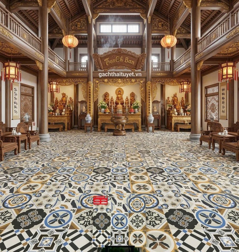 Gạch Thạch bàn 60x60 mã PGM80-052