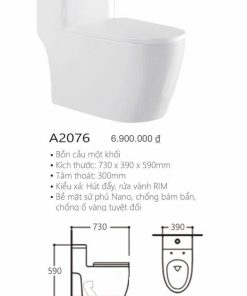 Bàn cầu một khối kolni mã A2076