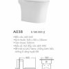 Bàn cầu một khối kolni mã A038
