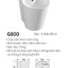 Chậu liền khối chân lửng Kolni mã 6800