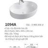 Chậu rửa đặt trên bàn đá Kolni mã 1094A